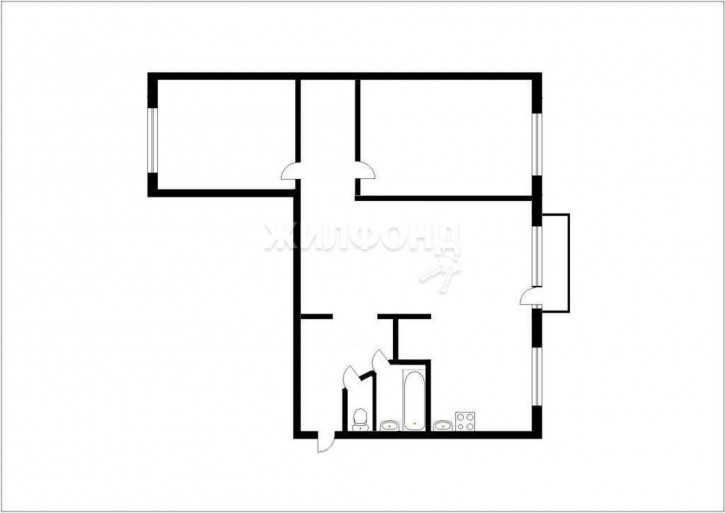 3-комн квартира Ленина улица, д.50