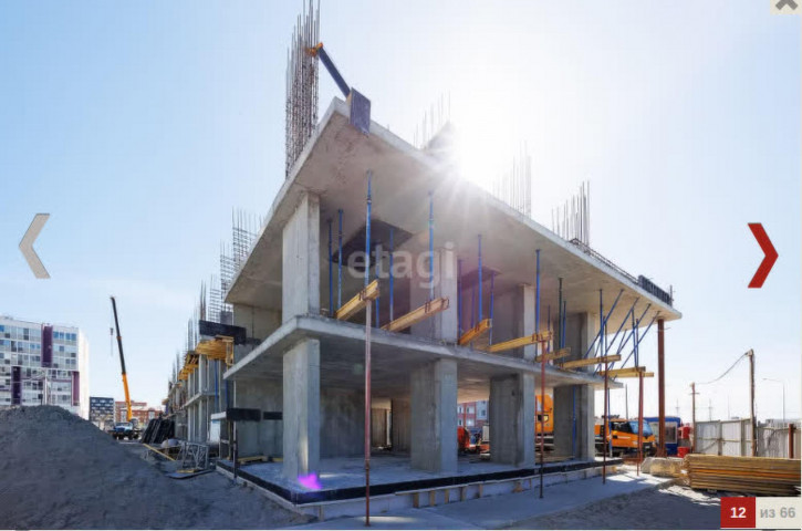 1-комн квартира в новом доме Голышева, 8А