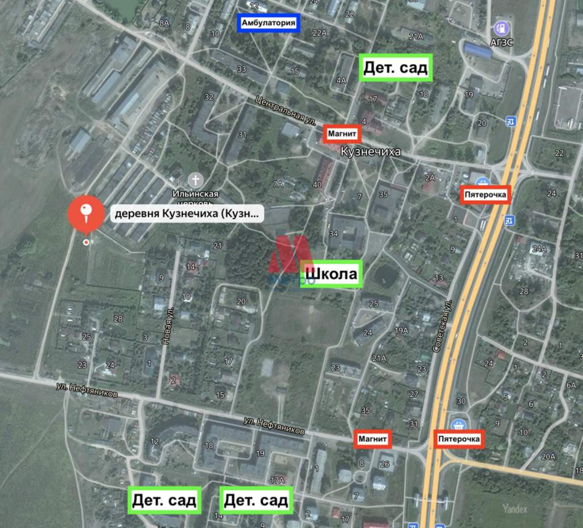 Купить землю, земельный участок за 1 250 000 рублей на Новая улица