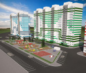 2-комн, 62 кв м, этаж 6/17 улица Рокоссовского, 25
