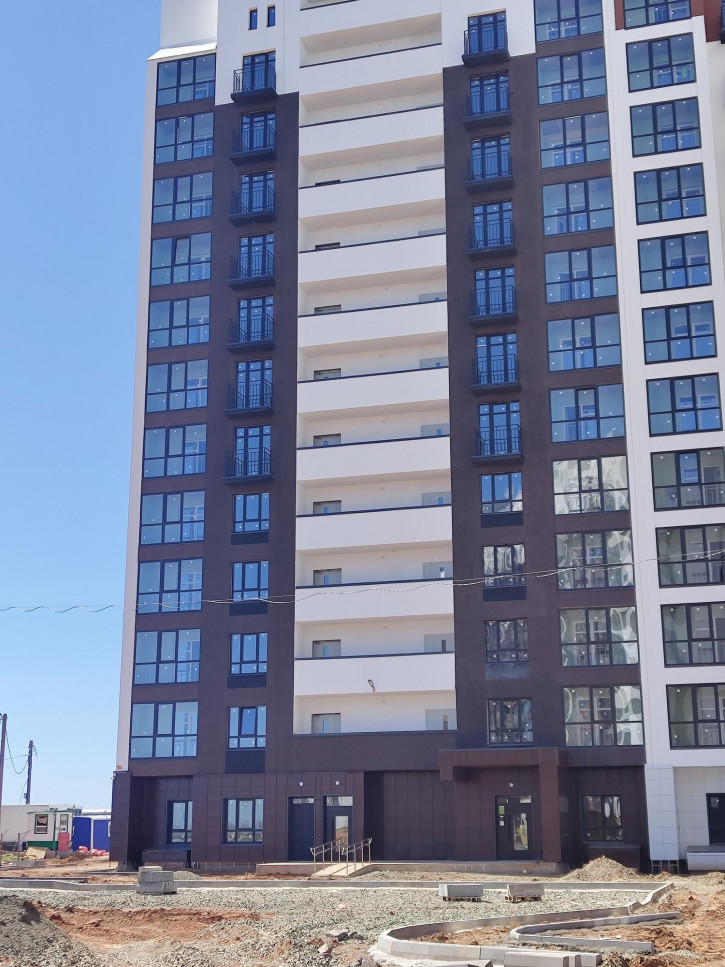 2-комн квартира в новом доме улица Ильи Глазунова, 6