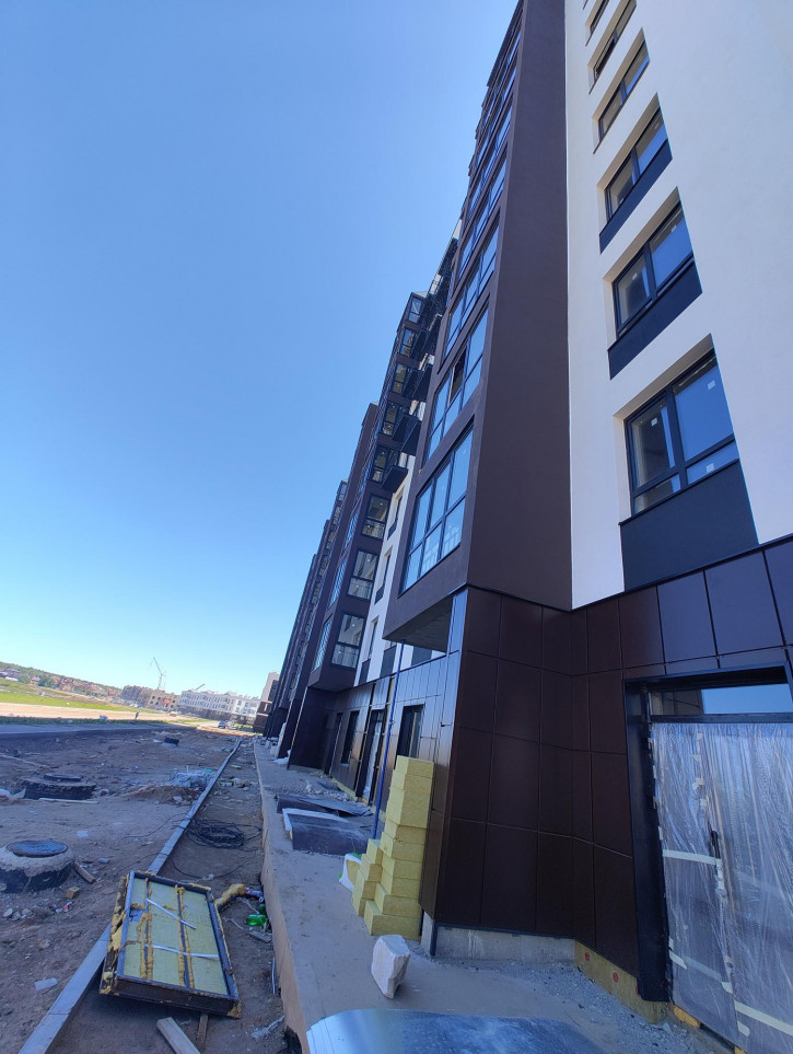 2-комн квартира в новом доме улица Ильи Глазунова, 6