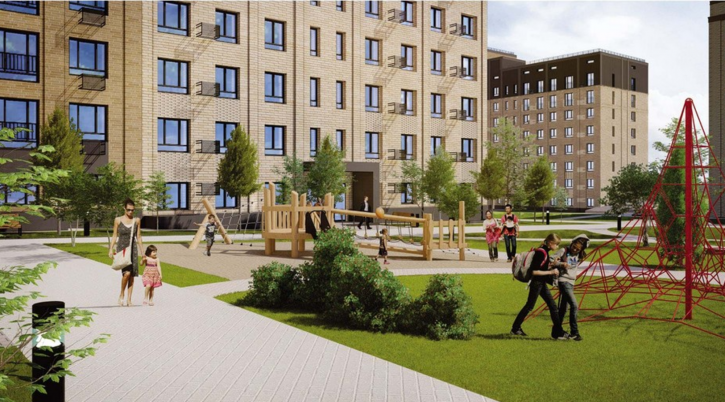 3-комн квартира в новом доме улица Чичерина, 2