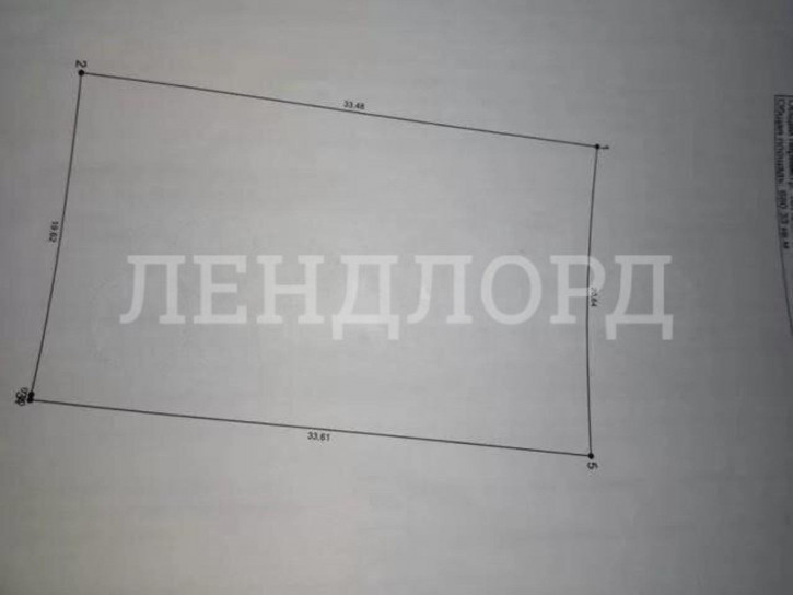 Земельный участок Посевная улица