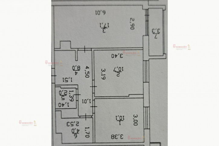 2-комн квартира Краснооктябрьская 16