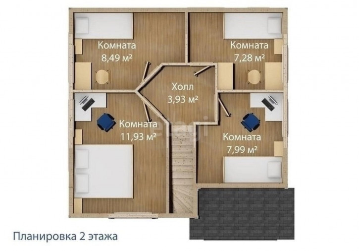 Коттедж/дом улица Домны Каликовой