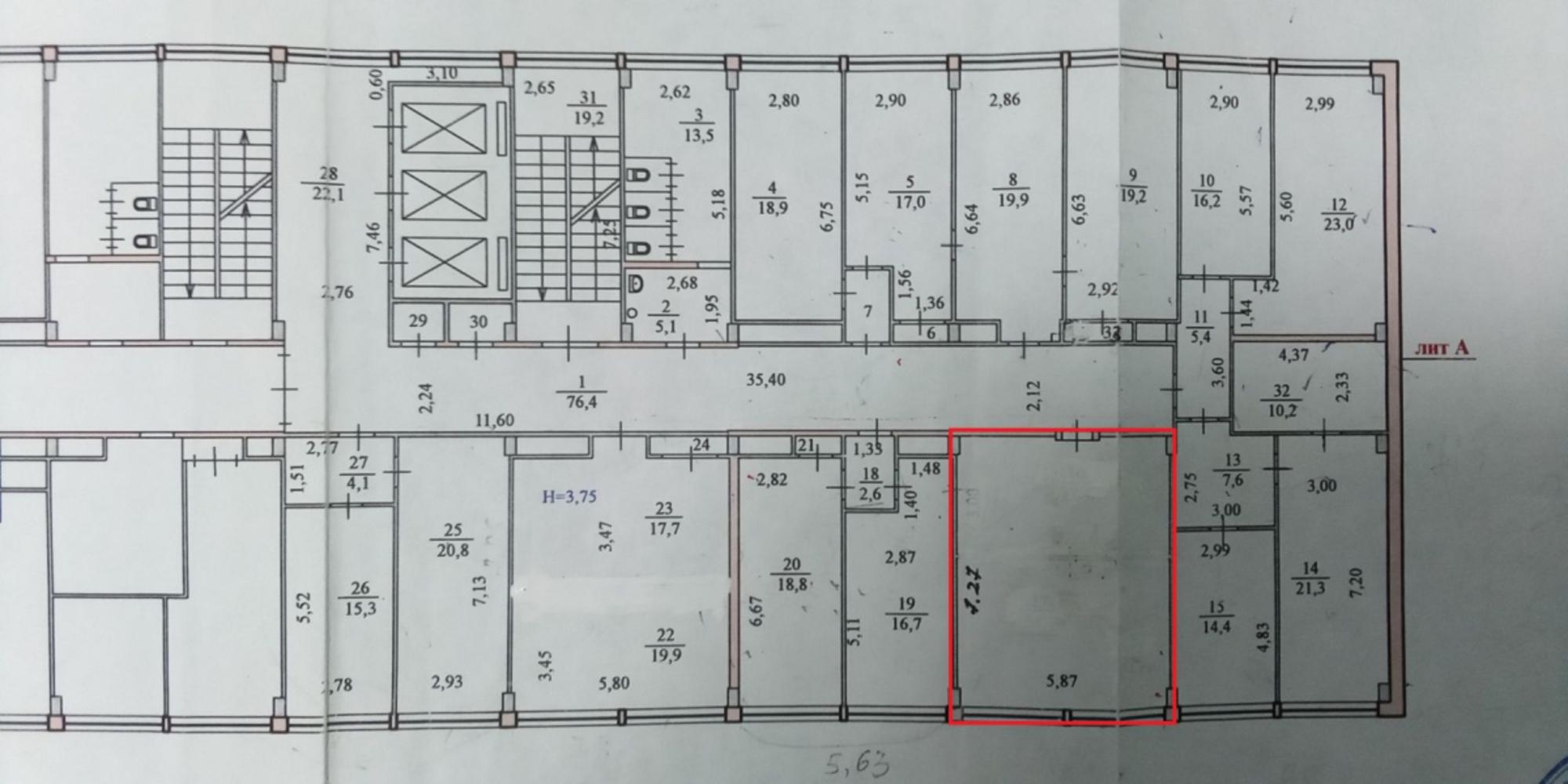 Сдать офис, помещение под офис за 21 300 рублей на пр-кт им. В.И. Ленина, 86