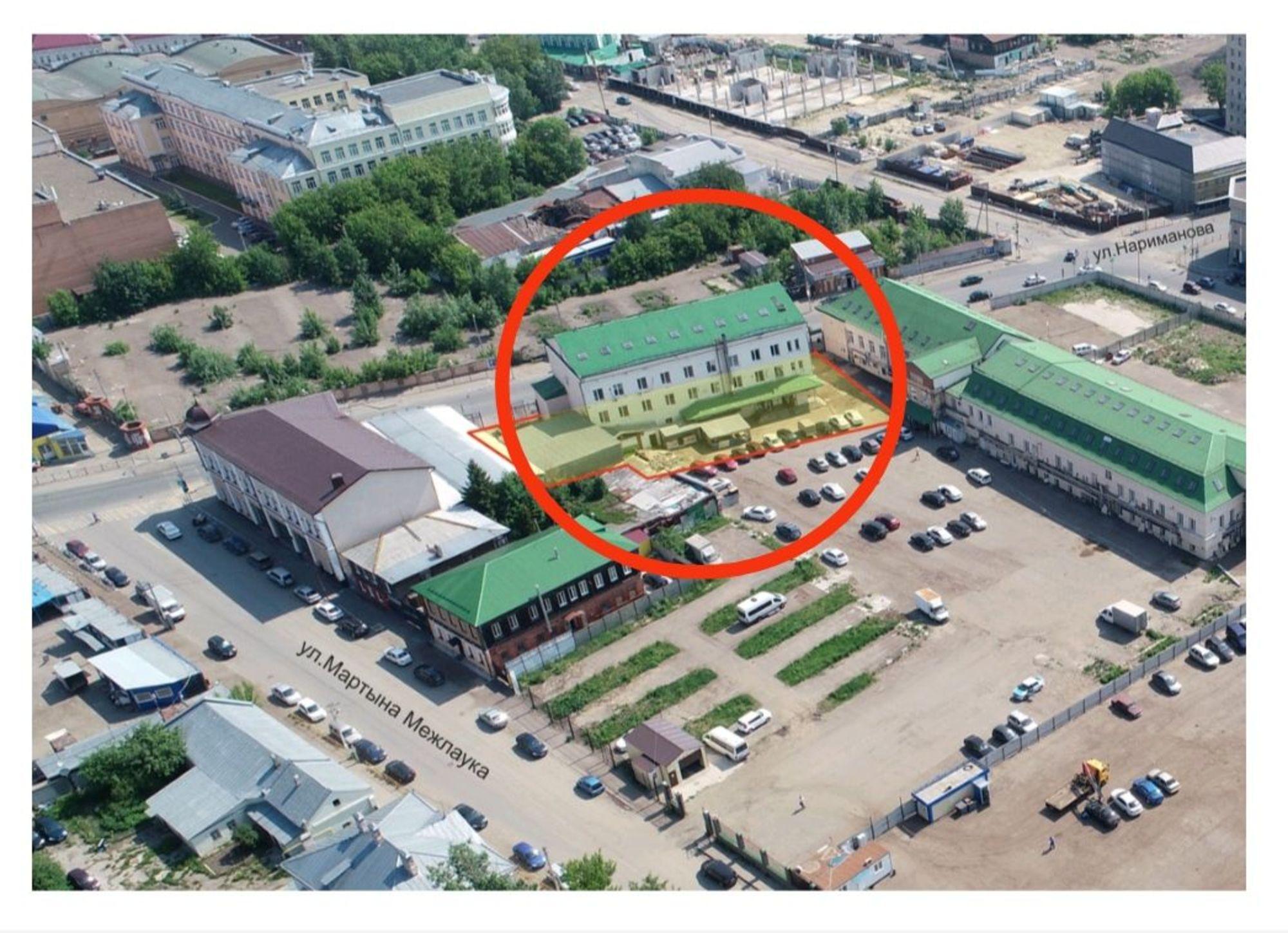 Купить офис, помещение под офис за 169 000 000 рублей на ул Нариманова, 40