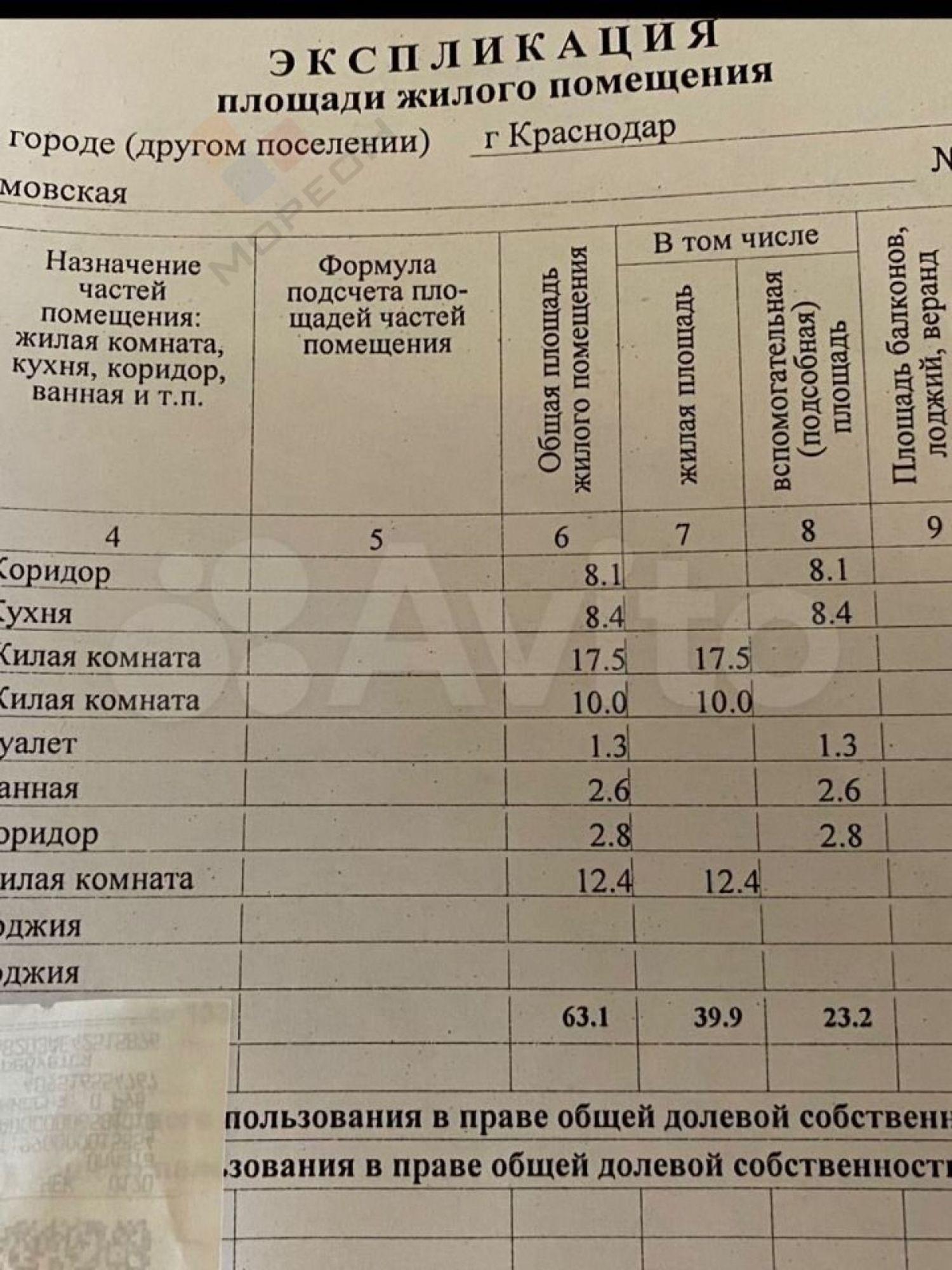 Купить квартиру за 6 300 000 рублей на Сормовская ул, 163