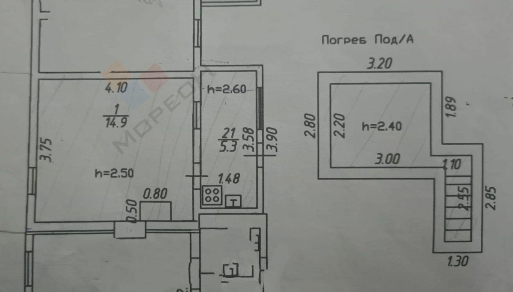 Купить квартиру за 2 100 000 рублей на Адыгейская набережная, 87