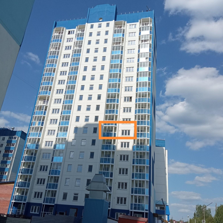 1-комн квартира в новом доме ул Рябиновая, 10/1