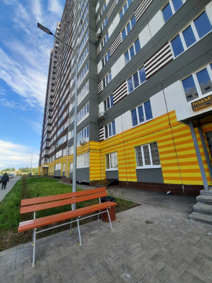 1-комн квартира в новом доме улица Юркина, 8