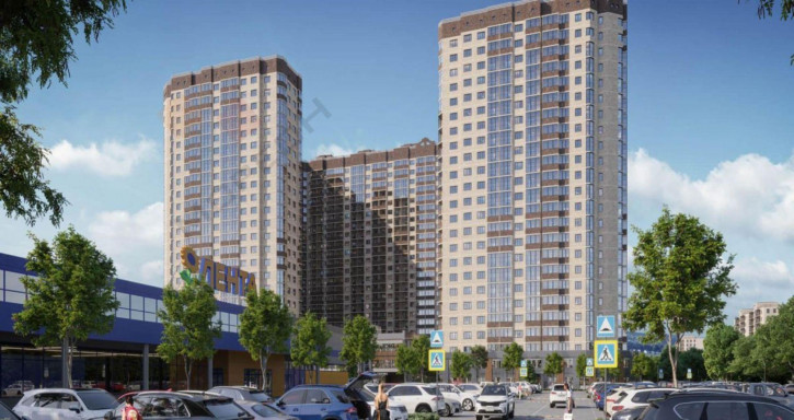 1-комн квартира в новом доме Российская ул, 257/2