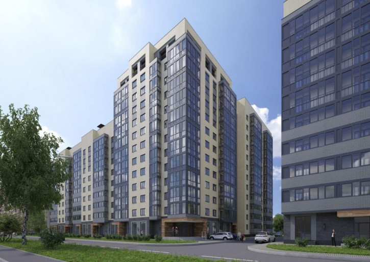 2-комн квартира в новом доме 1-я Приволжская ул., 2