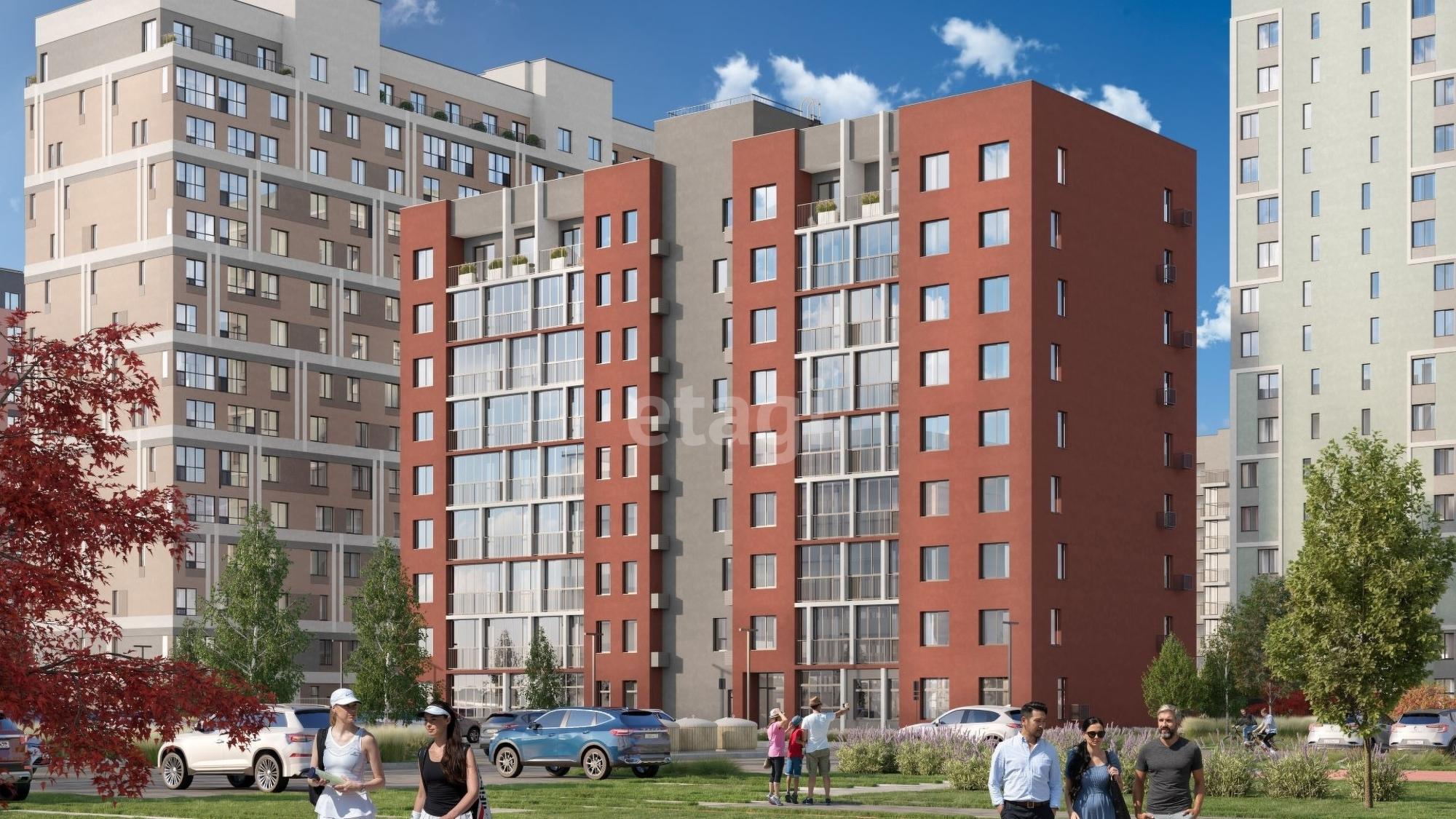 Купить студию за 4 800 000 рублей на Василия Малкова, 7