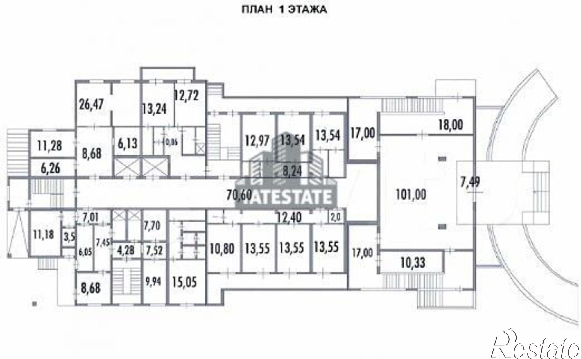 Купить помещение свободного назначения за 795 000 000 рублей на улица Бутлерова, 25