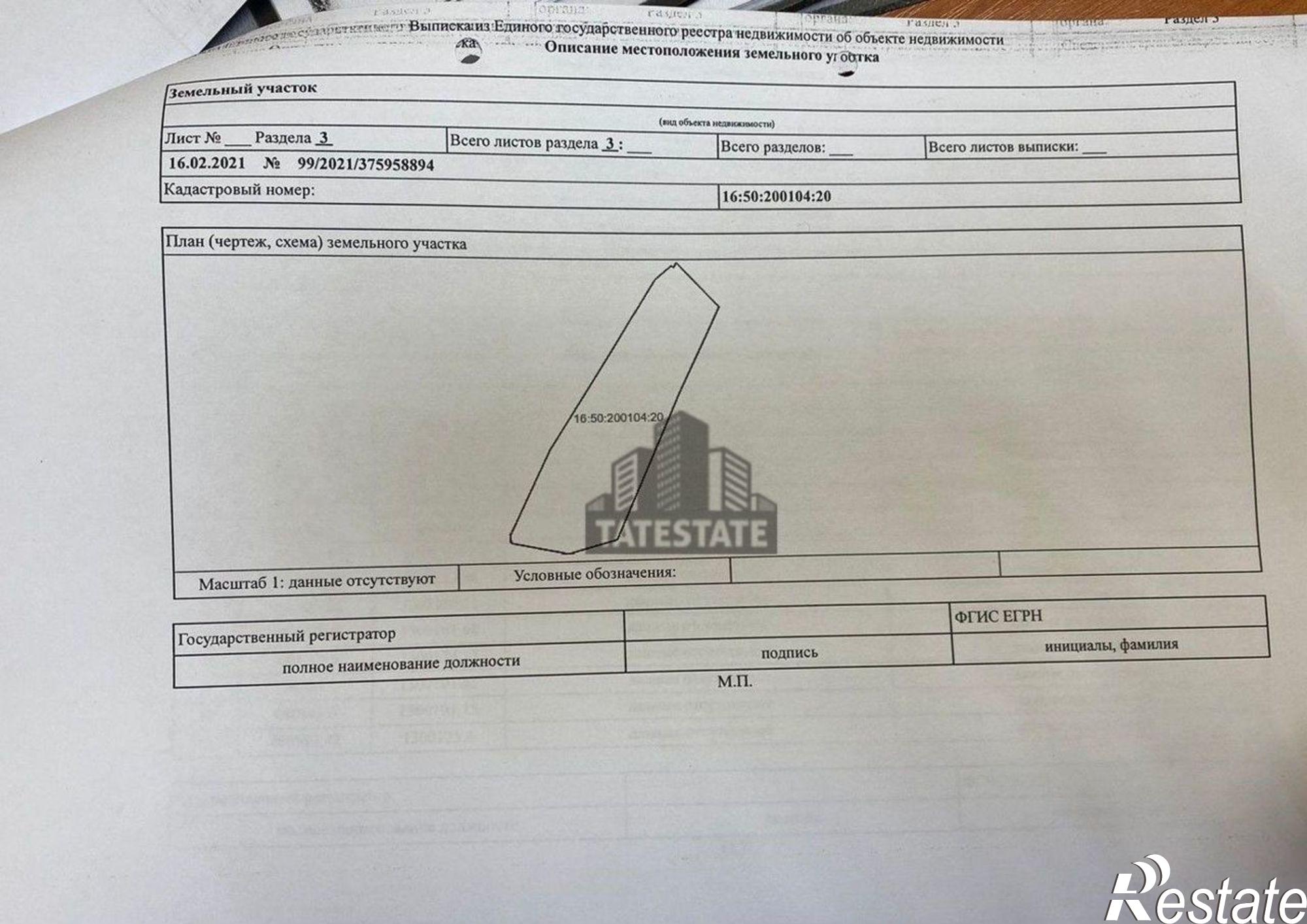 Сдать землю, земельный участок за 1 275 000 рублей на улица Васильченко, 1