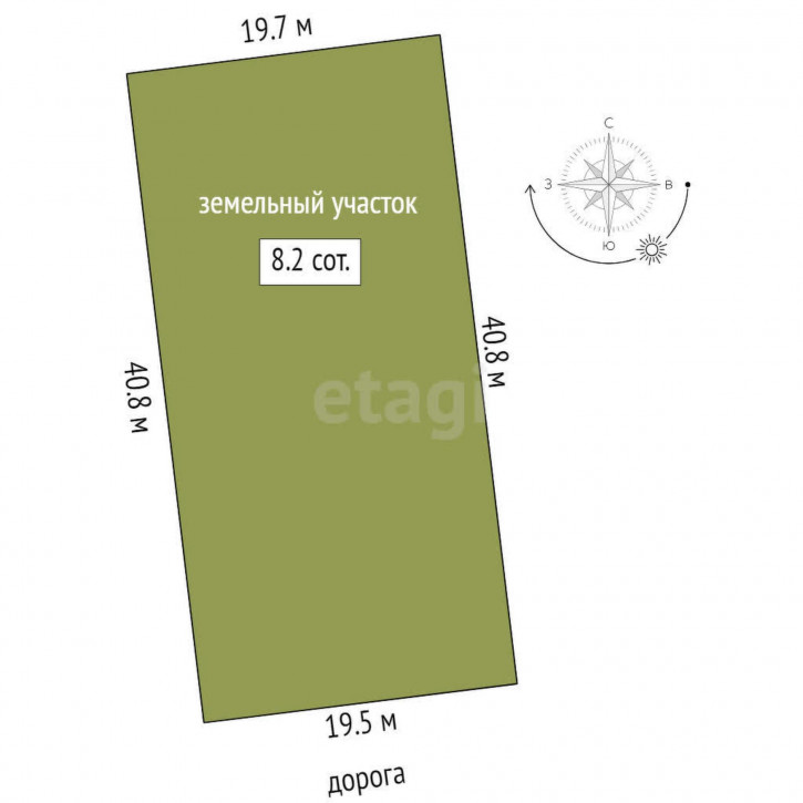 Земельный участок Елань д. (Московский тракт)