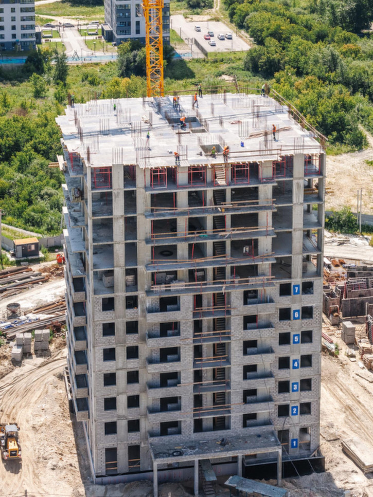 1-комн квартира в новом доме Краснооктябрьская, 10