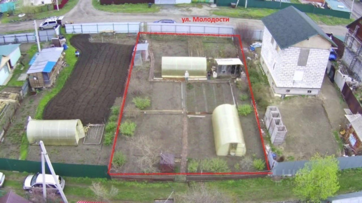 Земельный участок улица Молодости, 152,  д. 152 Земельный участок улица Молодости, 152,  д. 152