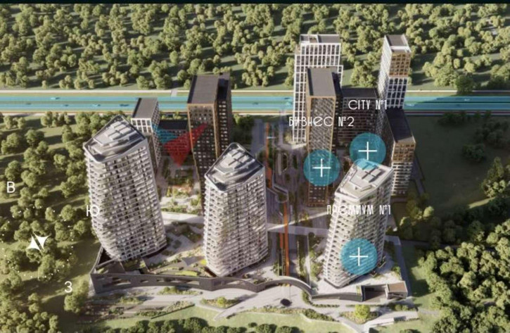 2-комн квартира в новом доме Липецкая улица, к1