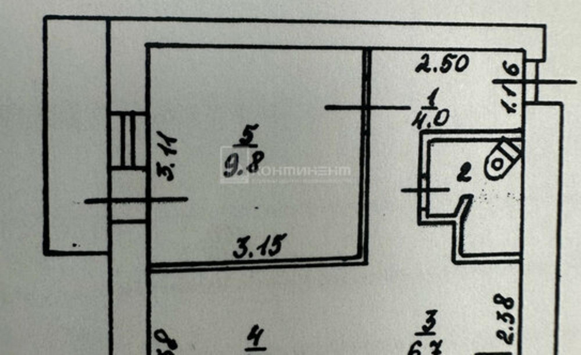 Купить квартиру за 2 250 000 рублей на улица Мира, 36
