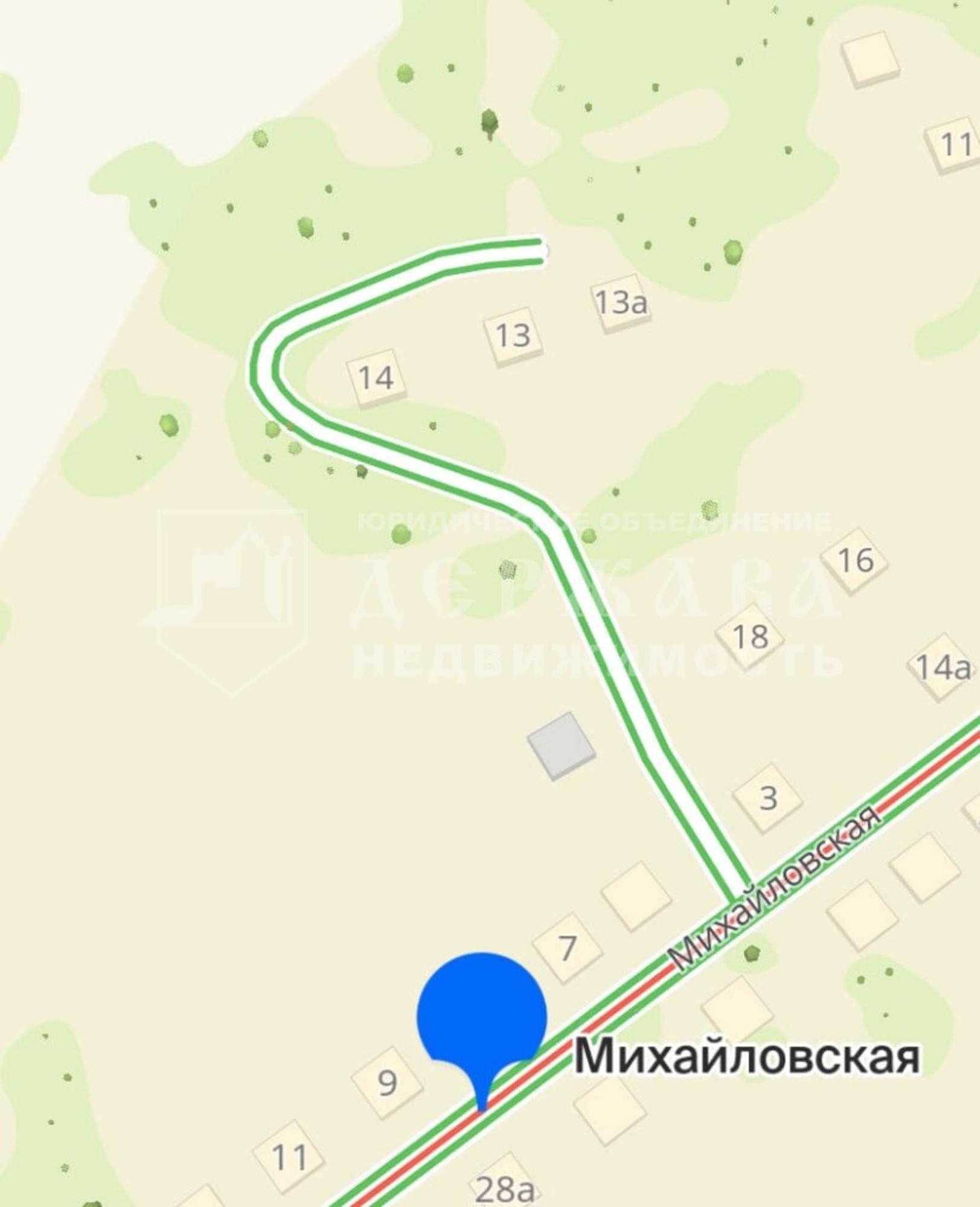 Купить землю, земельный участок за 400 000 рублей на Михайловская улица