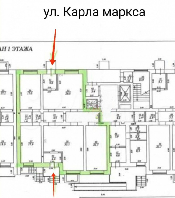 Помещение свободного назначения пр-кт Карла Маркса, 295