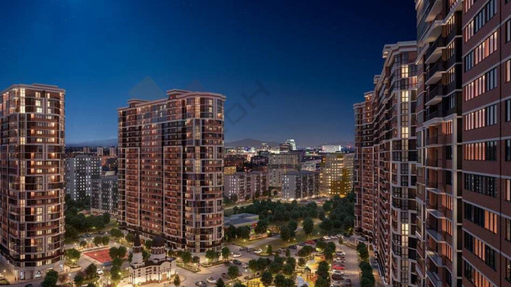 1-комн квартира в новом доме Новороссийская ул, 102/8