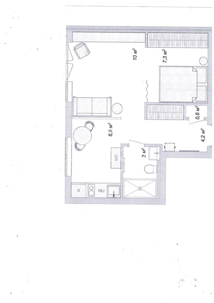 1-комн квартира проспект Свердлова, 8Б