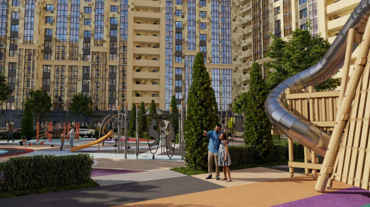 3-комн квартира в новом доме Анапское шоссе, 1