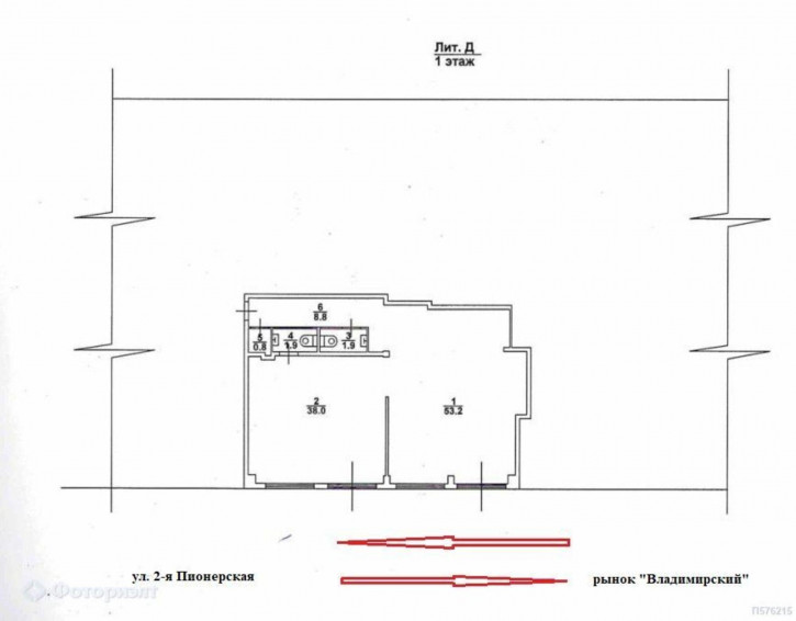 Помещение свободного назначения Огородная ул, 158А