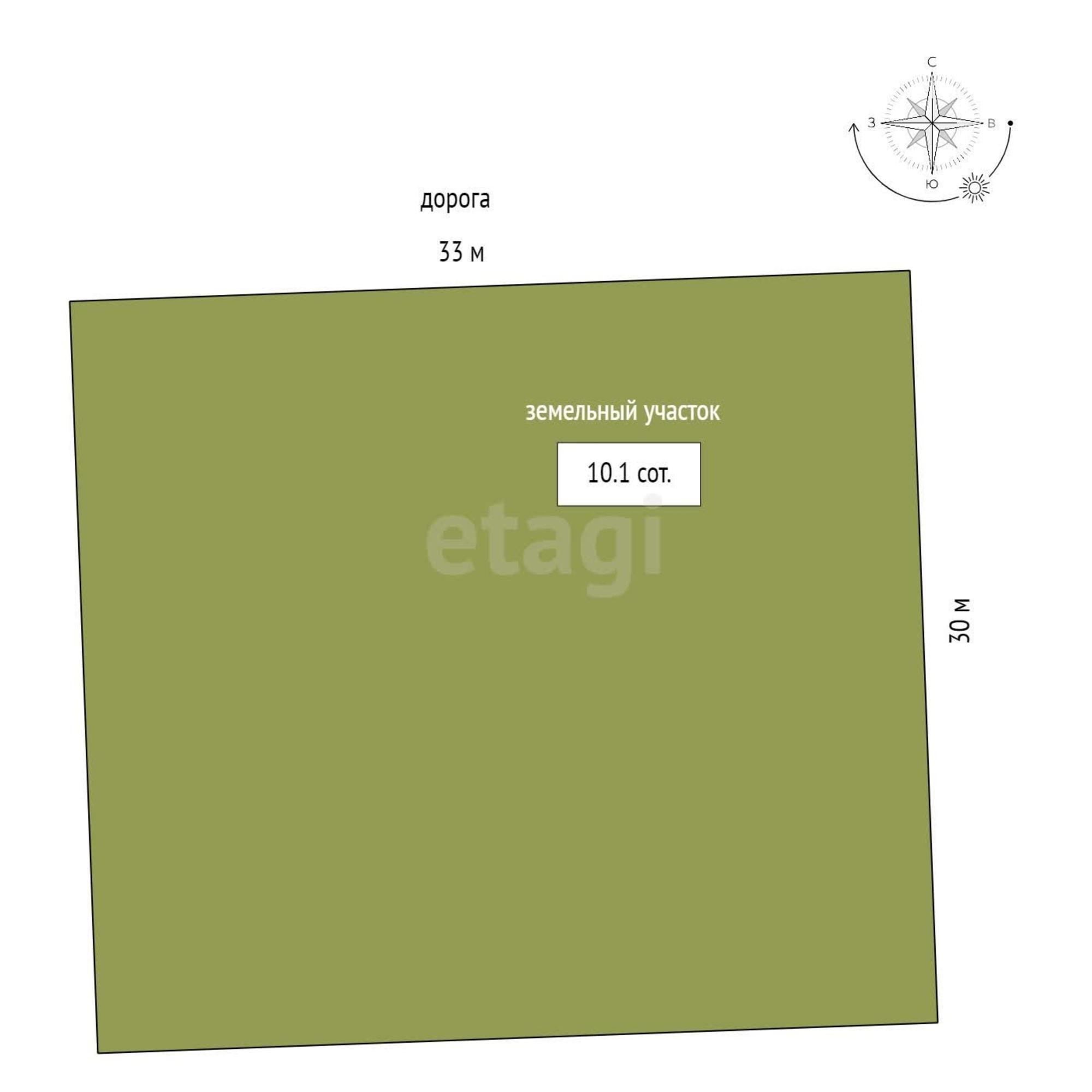 Купить землю, земельный участок за 3 500 000 рублей на Чистые росы