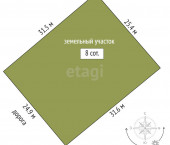коттедж 54 кв м 16-ая,