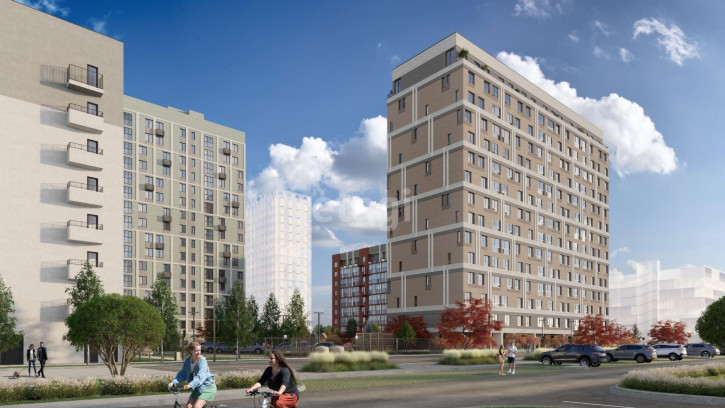 2-комн квартира в новом доме Николая Глебова, 6