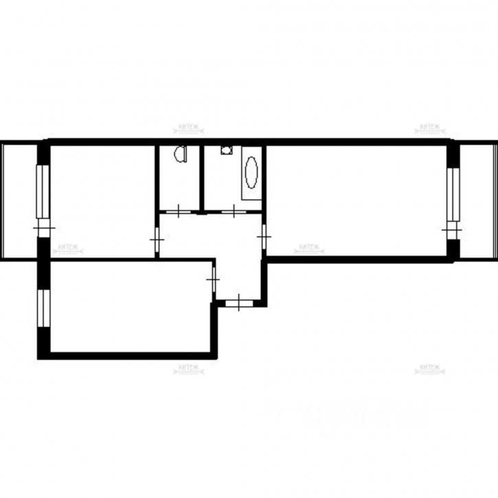 2-комн квартира Карачевская улица,23к1
