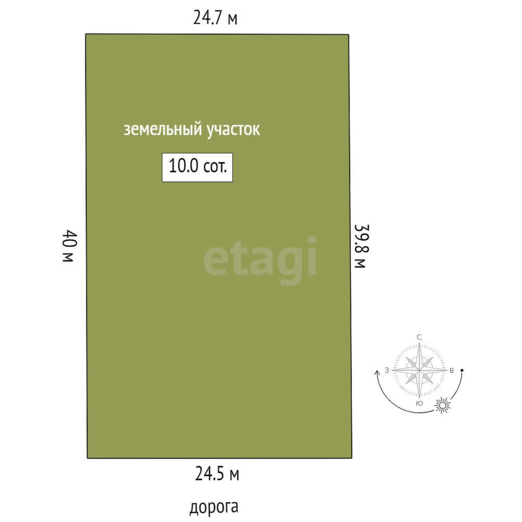 Купить землю, земельный участок за 700 000 рублей на Строитель с/о (Салаирский тракт)