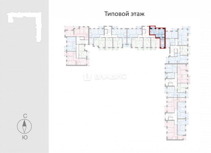 2-комн квартира Центральная улица