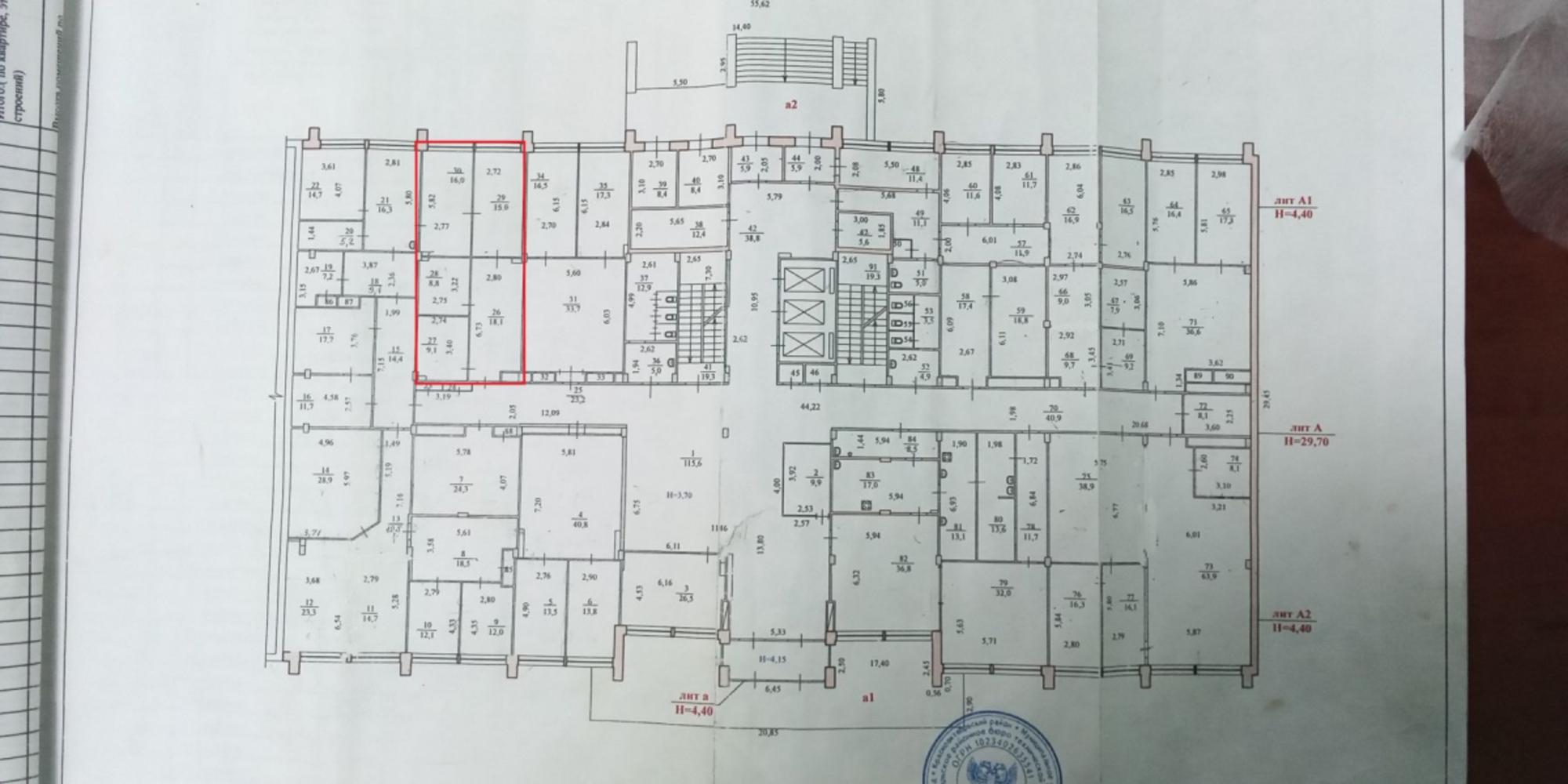 Сдать офис, помещение под офис за 35 000 рублей на пр-кт им В.И.Ленина, 86