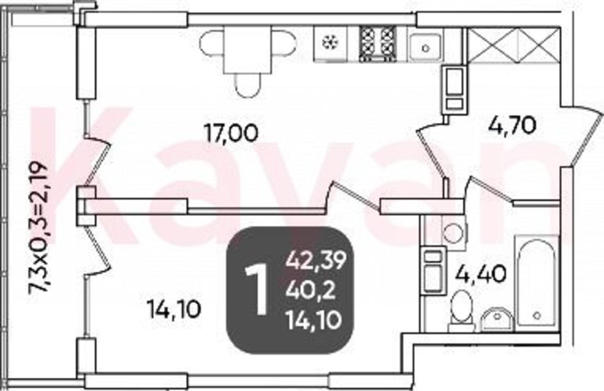 Купить квартиру за 7 090 870 рублей на ул Семигорская