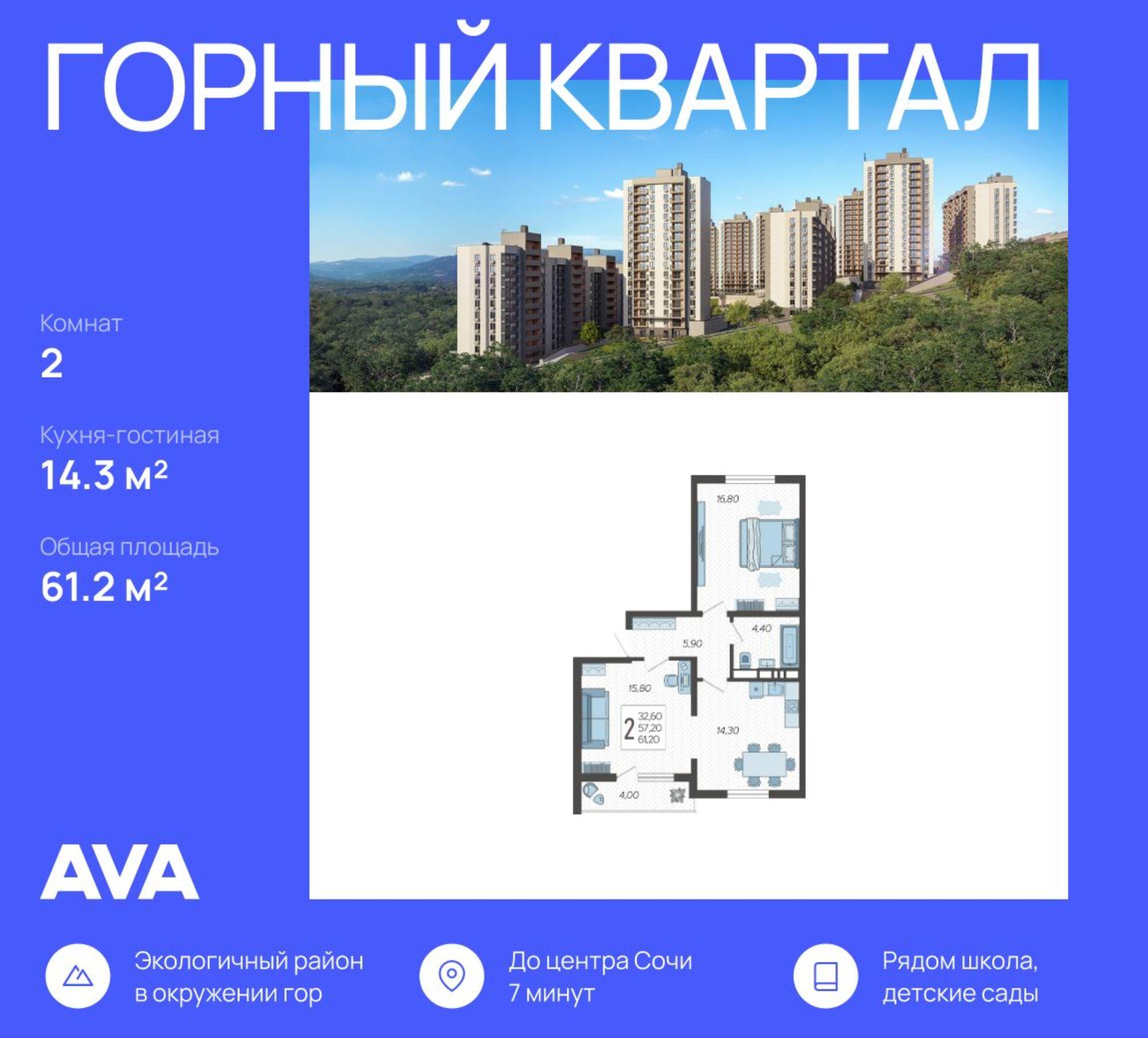 Купить квартиру за 16 273 100 рублей на Тепличная улица