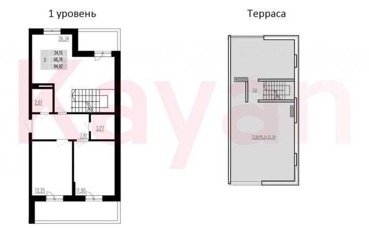 2-комн квартира в новом доме ул Базовская