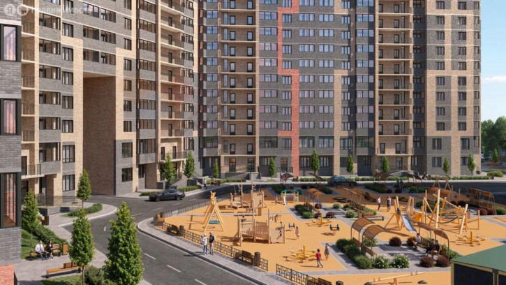 1-комн квартира в новом доме Марины Цветаевой ул, 17к2