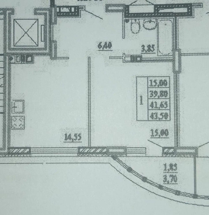 1-комн квартира в новом доме Самоцветы мкр, 4