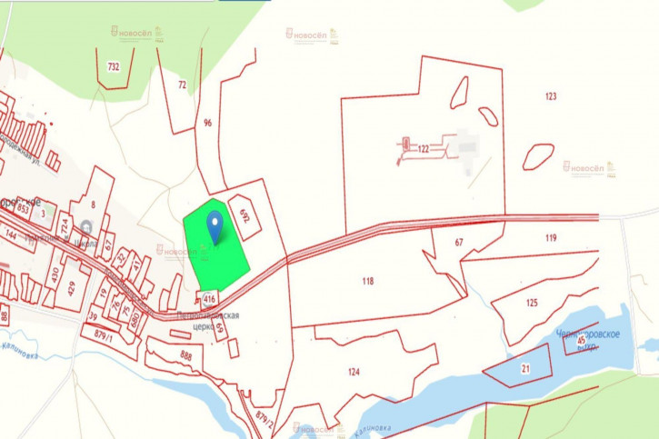 Земельный участок село Чернокоровское