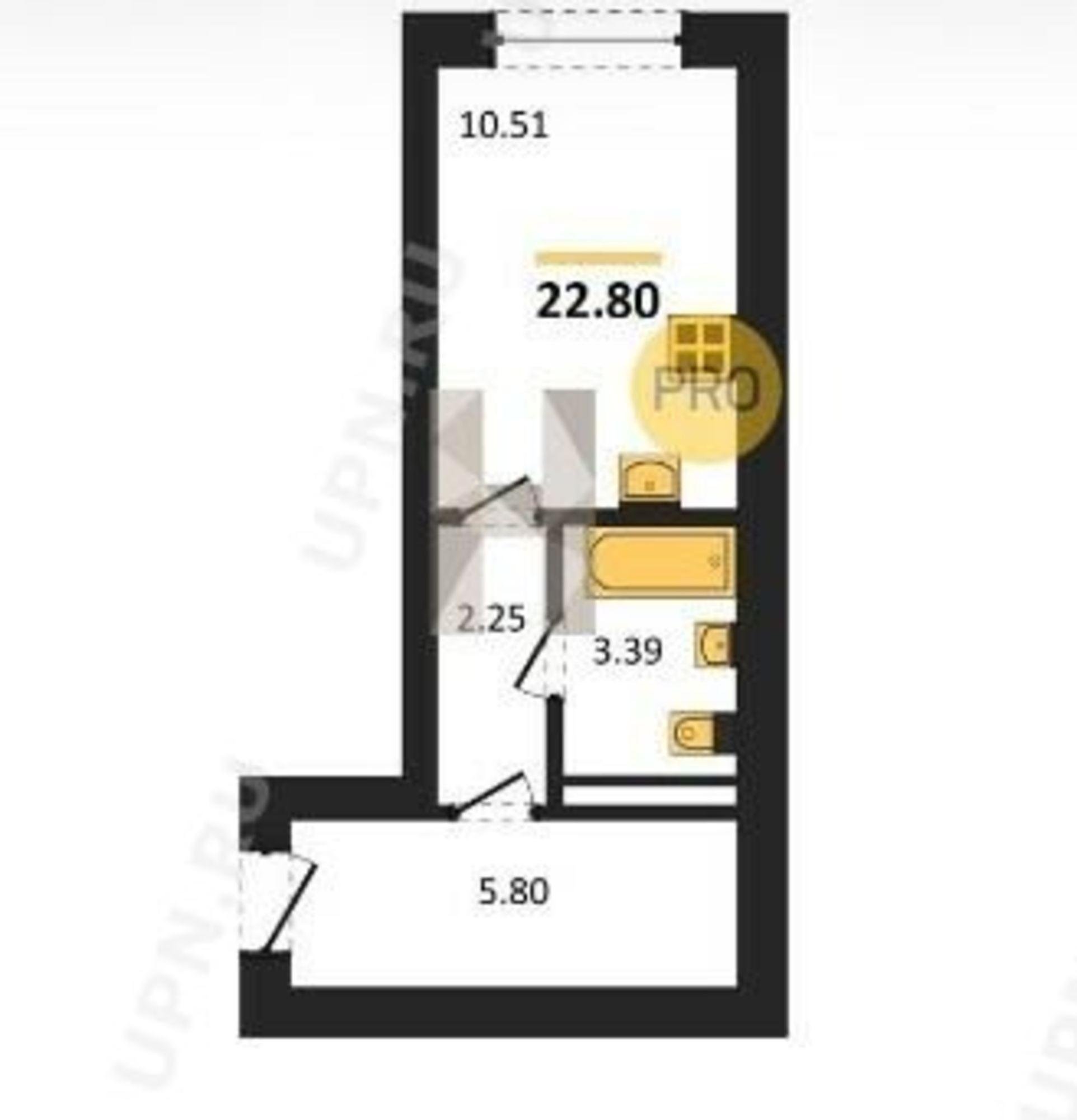 Купить квартиру за 2 486 000 рублей на металлистов, 14