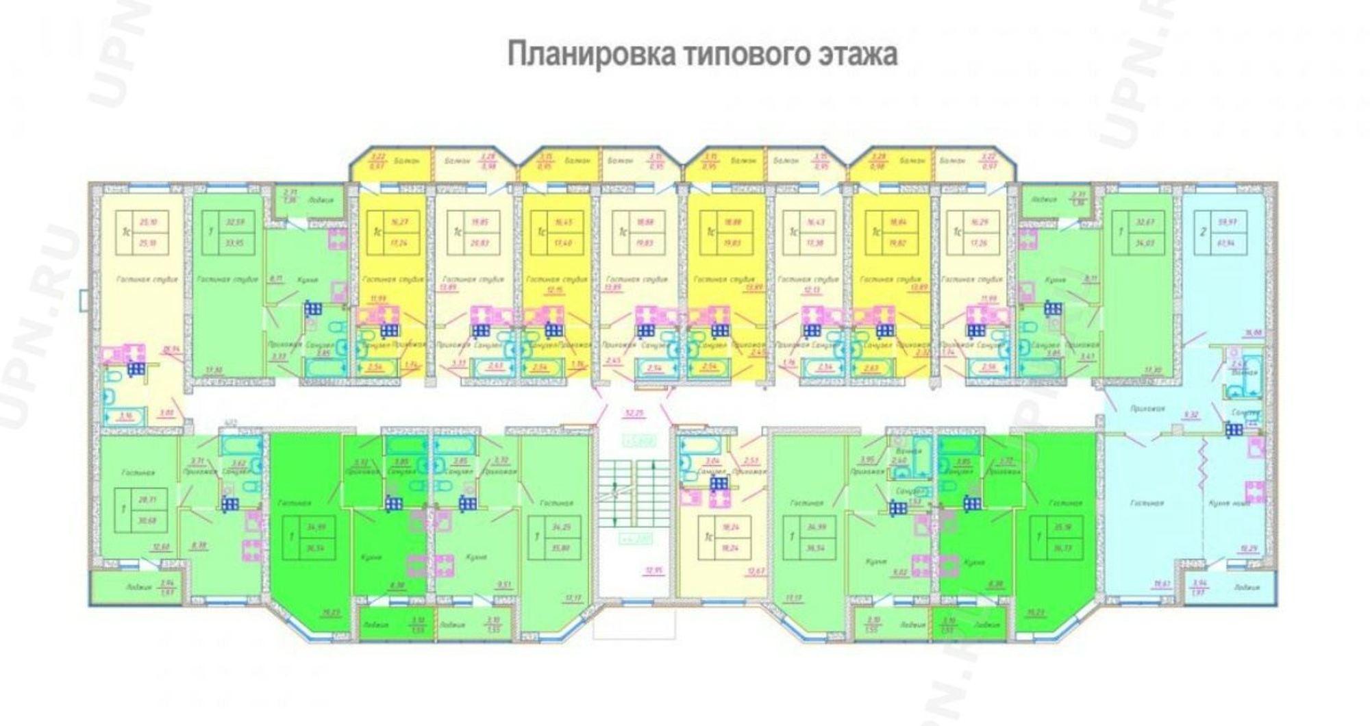 Купить квартиру за 3 292 800 рублей на металлистов, 14
