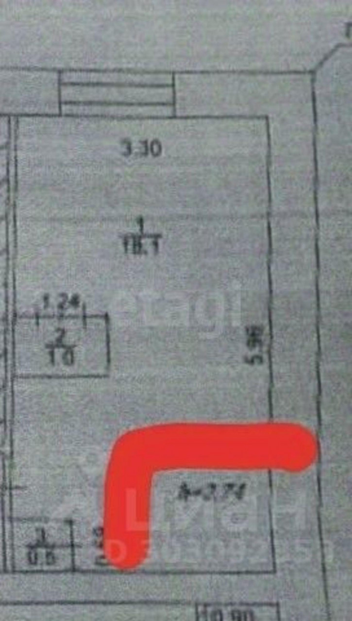 Комната ул Дзержинского, 22/6,  д. 22/6