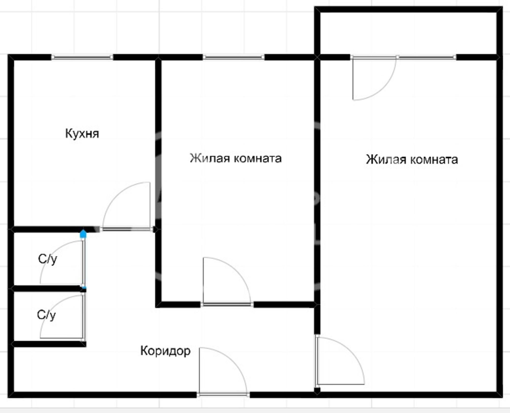 Купить квартиру за 3 200 000 рублей на Коммунистическая улица, 37А