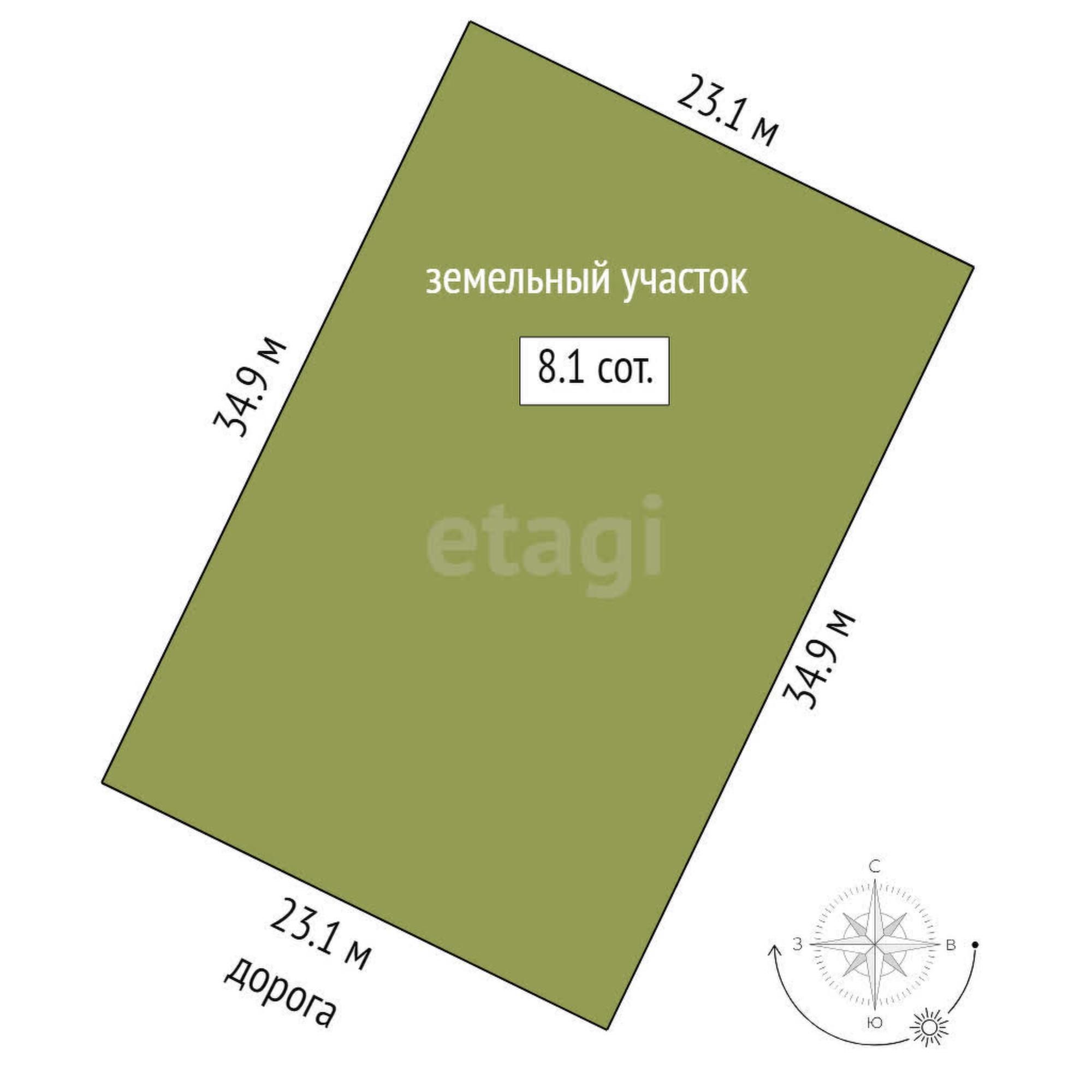 Купить землю, земельный участок за 1 550 000 рублей на Большие Акияры